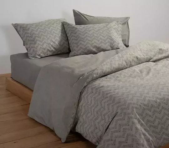 Nef-Nef Homeware Otrando Σετ Μονό 3τμχ 160x260εκ. Green