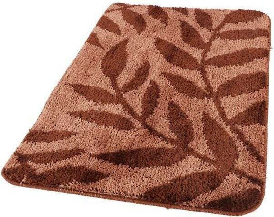 Domoletti Πατάκι Μπάνιου Brown 50x80εκ.
