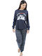 Sara Winter Women's Pyjama Set Anthracite