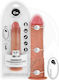 Cock Miller Realistic Vibrator With Remote Control 19.5cm Flesh