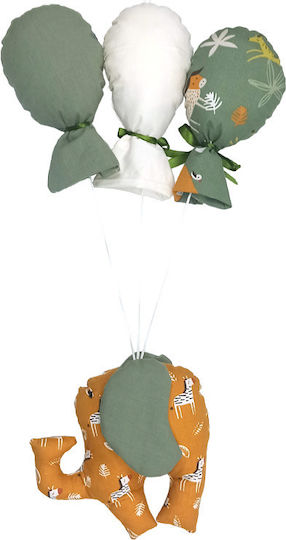Baby Star Kids Wall Decor Room Mobile Animals Gray Kenya 53cm D053.KENYA
