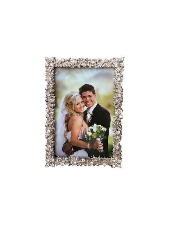 Karvounis Metallic Photo Frame with Silver Frame