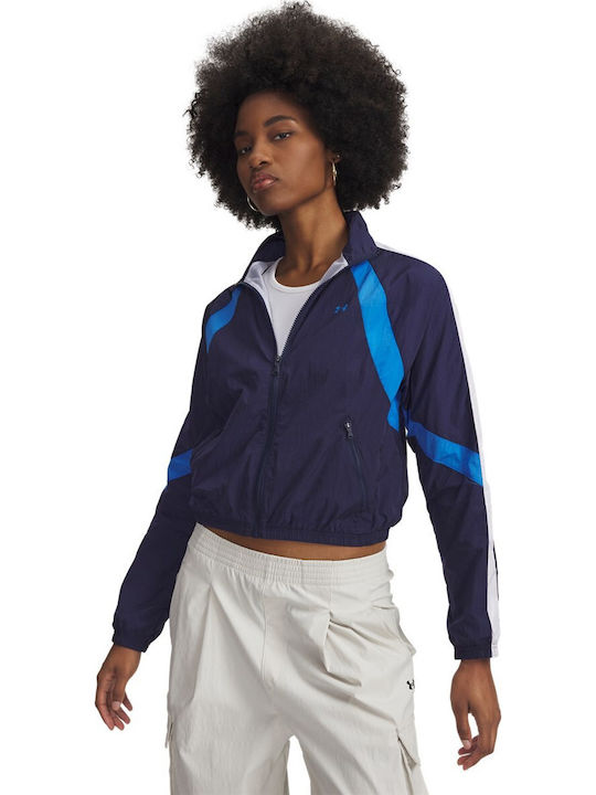 Under Armour Γυναικείο Μπουφάν για Χειμώνα Μπλε