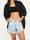 Women's Long Sleeve Shirt Black