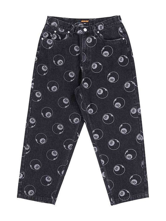 Trousers in Loose Fit Black