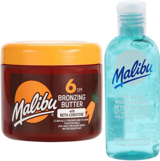 Malibu Tanning Accelerator Spf6 + After Sun Gel 100ml