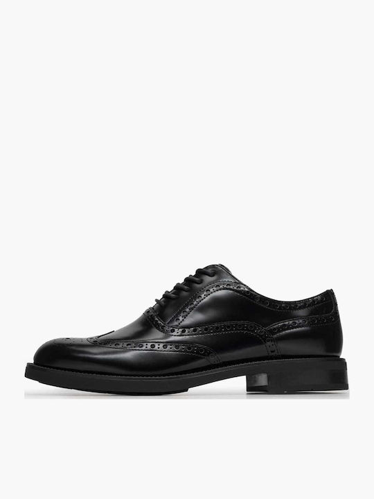 men's patent leather dress shoes The Royal Hand Craft Black Patent Leather Plain Toe Oxford Men Shoe – Vinci Leather  Shoes main image 0