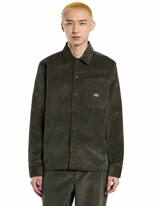 Dickies Cu mânecă lungă Catifea Cămașă în Linie...