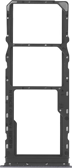 Clappio Sim Kartenhalter Xiaomi Redmi A5 Micro SD Schwarz