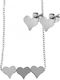 Akzent Set with Necklace & Earrings from Steel
