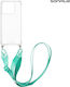 Sonique Strap Back Cover Silicone Light Blue (Realme C63)