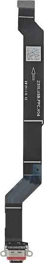 Relife USB-C Charging Connector Nothing Phone 2A 2A Plus Long Flex Cable Black Silver
