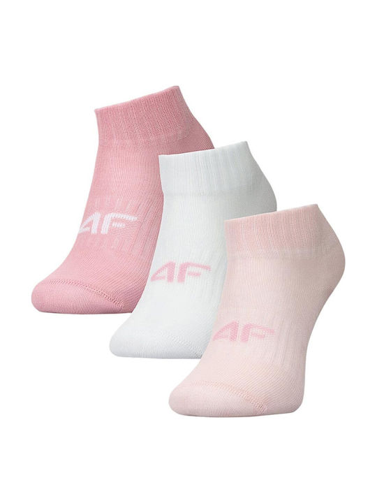 4F Sport Kindersocken Rosa 3er-Pack