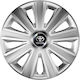 Versaco Car Hubcap Set Aviator Carbon Rc with Toyota Emblem 14" 4pcs Silver