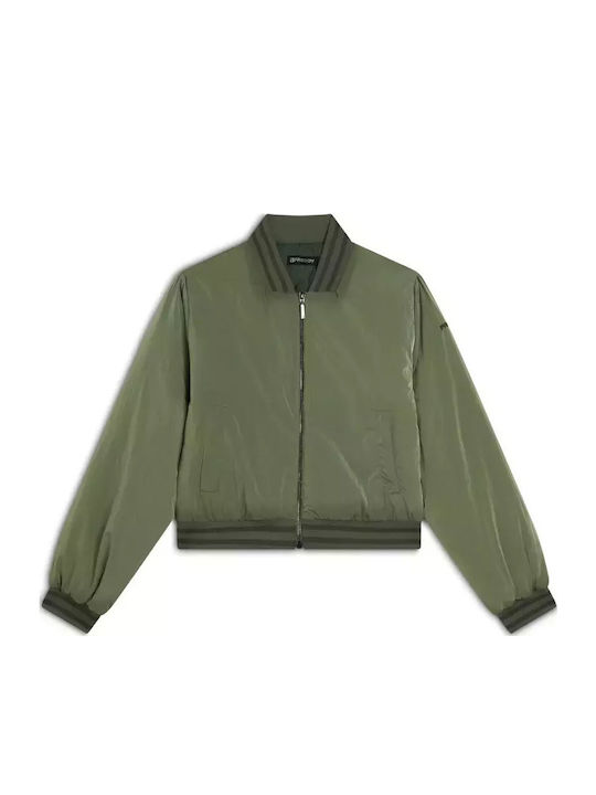 Freddy Women's Sweatshirt Jacket Khaki