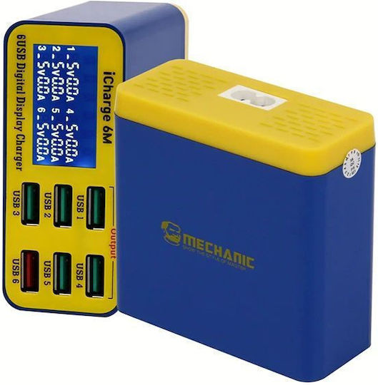 Mechanic Icharge 6m Qc 3.0 Usb Smart Charger