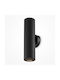 Maytoni Double Spot with Socket GU10 in Black Color