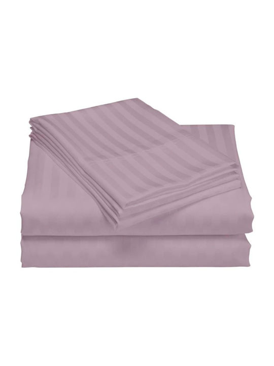 Kotonia Home Cearșaf Single 150x240cm. Liliac