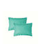 Kotonia Home Set Față de Pernă cu plic de acoperire Mint Green 40x40cm.
