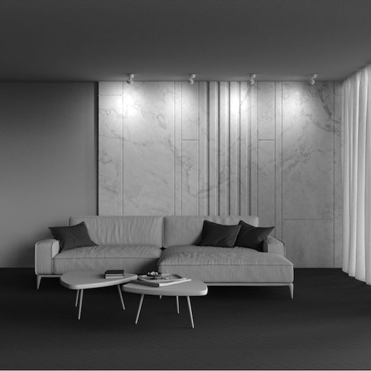 Maytoni Pendant Light White LED with Warm White Light 8x8cm