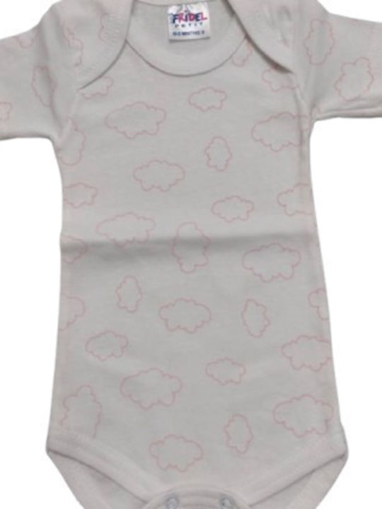 Fridel Petit Short-Sleeved White - Pink
