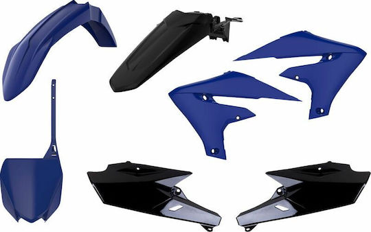Polisport Motorrad Kunststoff-Set für Yamaha YZ 250 Blau 1Stück