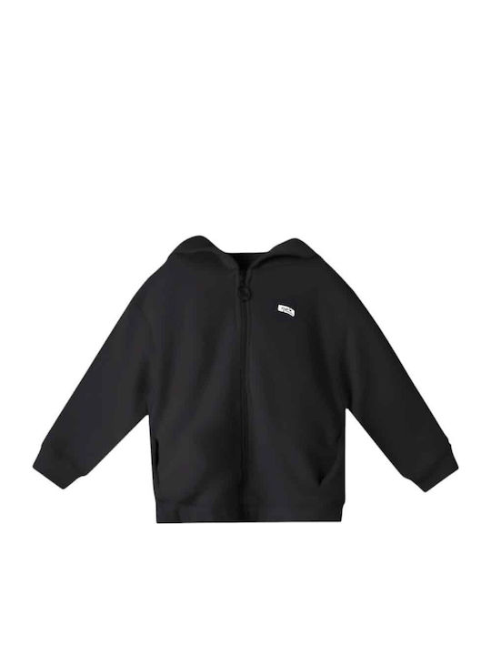 Nek Kids Wear Kids Cardigan Cotton Black