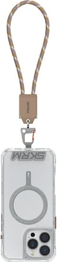 Skinarma Плетена USB 2.0 Кабел USB-C мъжки - USB-C мъжки 240W Бежов (SK-DYVEHS-CBLCC-BGE)