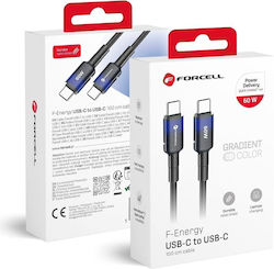 Forcell F-energy USB 2.0 Kabel USB-C männlich -...