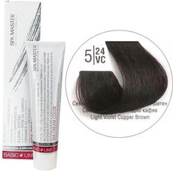Spa Master Spa Cream Color Vopsea De Păr Nr 5.2...