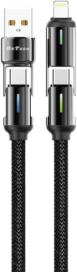 USB-C to Lightning Cable 60W Μαύρο 1m 40536