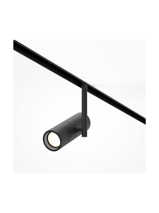 Maytoni Φωτιστικό Τοίχου LED Μαύρο 5.2x19.3x5.2εκ.
