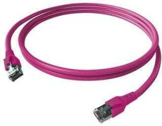 Easylan S/FTP Cat.6a Ethernet Network Cable 2m Purple 1pcs