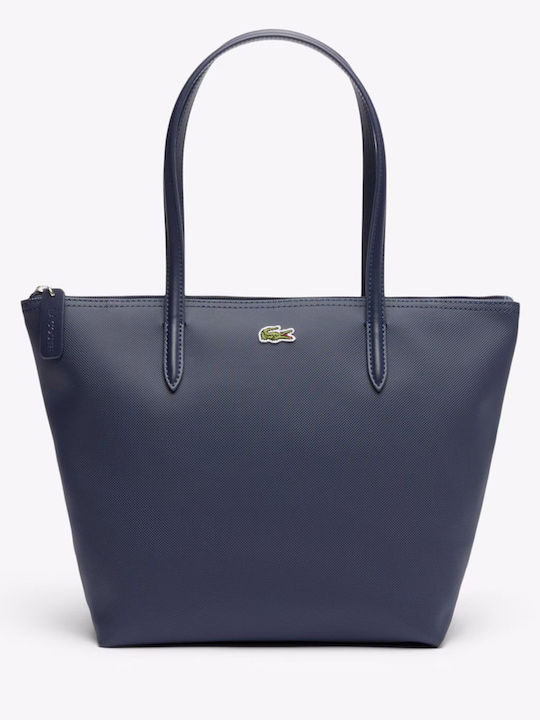 Lacoste Γυναικεία Shopper Τσάντα Navy Μπλε