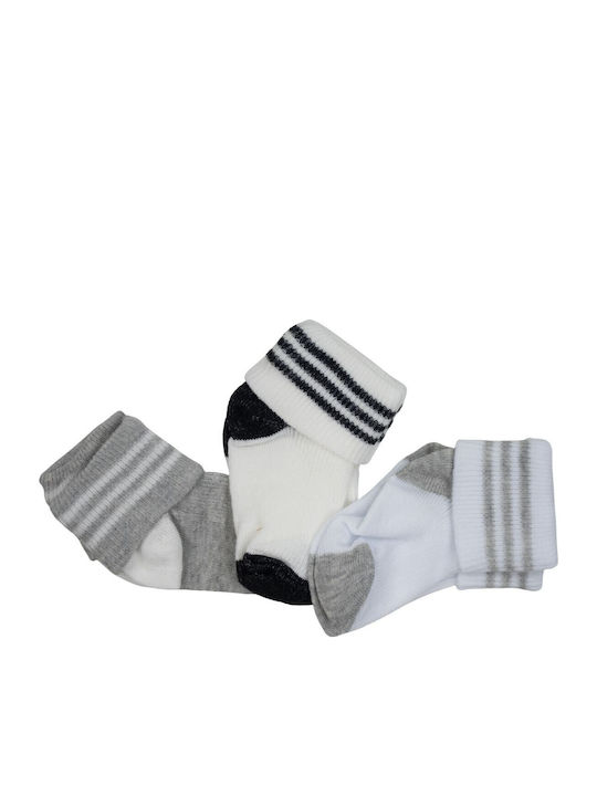 Findik Bebe Kids' Socks Ecru 3 Pairs