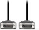 Nedis Cable DVI-D male - DVI-D male 2m Μαύρο (CCGL32001BK20)
