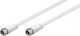 Goobay Καλώδιο До Сателитен F-Connector мъжки - Мъжки F-конектор 1м (58814)