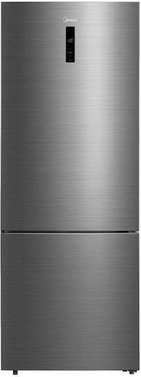 Midea Fridge-Freezer 435lt NoFrost H188xW70xD66.6cm Inox MDRB593FGE46