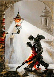 Olympus Diamond Painting "Tango in Paris Painting Raen" Mosaic "Tango in Paris Painting by Raen" 50x70