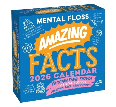 Amazing Facts From Mental Floss 2026 Day to day Calendar Fascinating