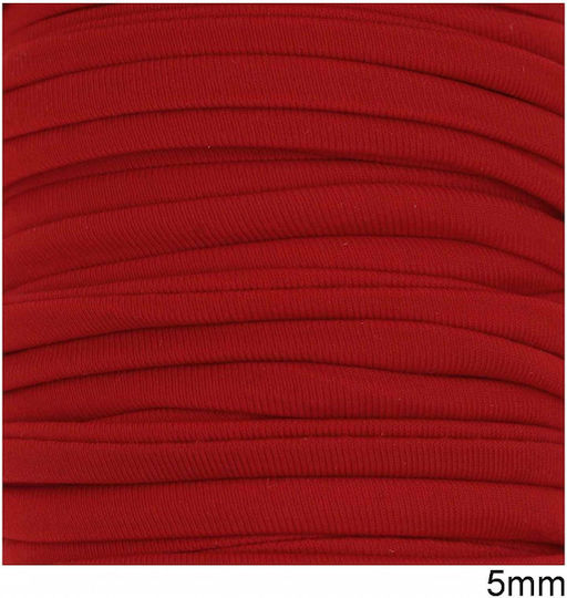 Schnürsenkel Lycra Elastisch Gaze 5mm 227100820 Rot 1 Meter
