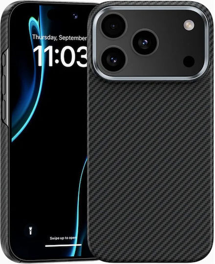 Benks Magnetische Armor Air Kevlar Hülle Metallrahmen 600d 0069 Iphone 17 Pro Schwarz