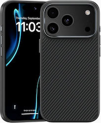 Benks Magnetic Armor Pro Kevlar Case Metal Frame 600d A069 Iphone 17 Pro Black Camera Control Button