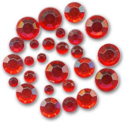 Meyco Acrylic Rhinestones Approximately 2 Mm 4.0 Mm Ruby M61836