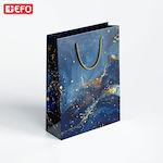 +Efo Tasche für Geschenke Blau 32x42cm.