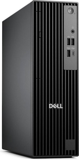 Dell Pro Slim QCS1250 Настолен Компютър (Ultra 7-265/64GB DDR5/512GB SSD/W11 Pro)