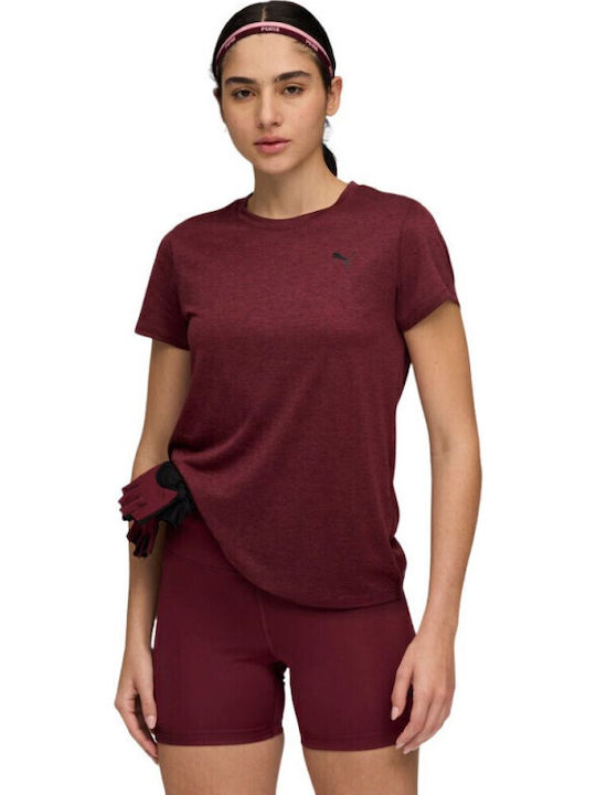 PUMA Tricou Sport Damă Burgundy