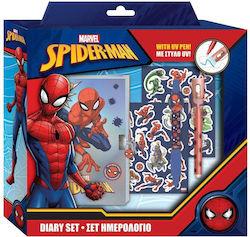 Jurnal Cu Lacăt Stilou Magic Autocolante Spiderman Jurnal Cu Lacăt Stilou Magic Autocolante Spiderman