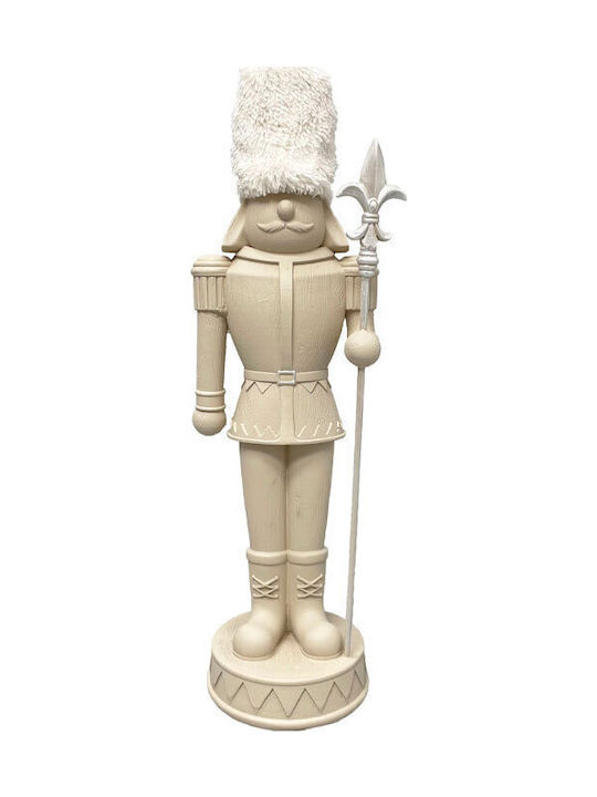 InTheBox Polyresin Christmas Nutcracker 37.6cm Beige