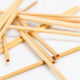 Wheat Straws 21.5cm – 100% Natural Biodegradable Without Plastic – Craft Box 500 Pieces Green Elephant 00022 00042106